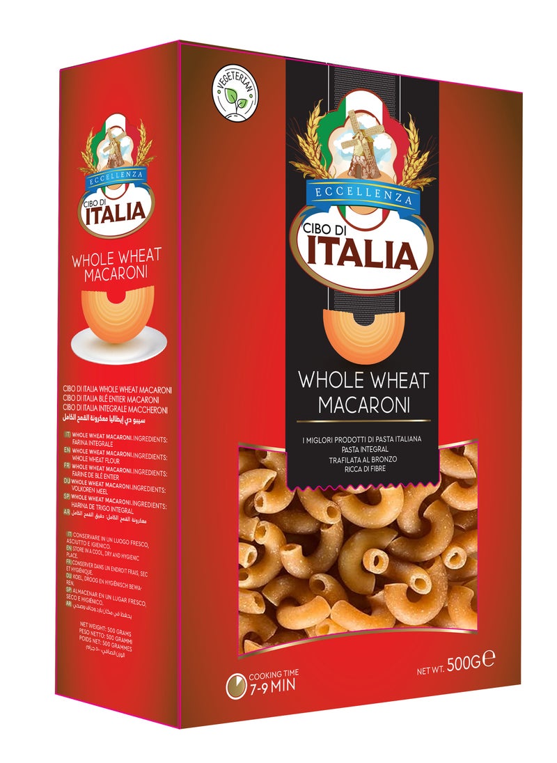 Cibo Di Italia - Macaroni  Whole Wheat  Pasta - Image 1