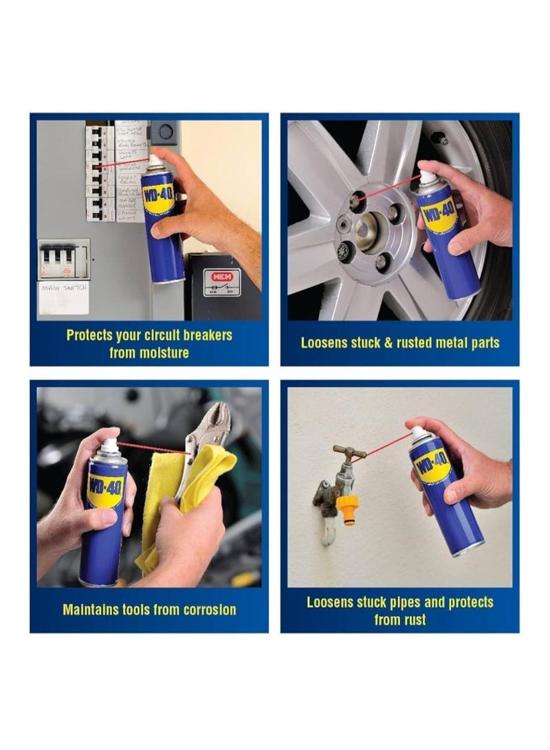 WD-40 1 Pcs WD-40 AEROSOL Multi-Use Product 330 ML. - Image 3