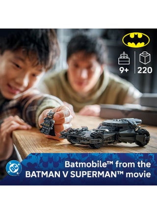 ليغو DC Batman: سيارة الوطواط باتمان ضد سوبر مان، لعبة سيارة البطل الخارق للأطفال بعمر ٩ سنوات وأكثر (٢٢٠ قطعة) 76331 - view 2