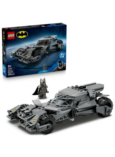 LEGO DC Batman v Superman Batmobile Toy Car Model Kit 76331 (Age 9+, 220 Pieces)