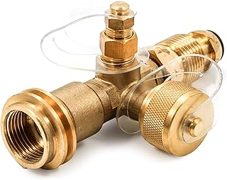 Camco Camco 59113 Propane Brass Tee with 4 Port  - Image 1