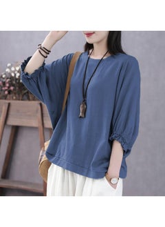 Plus Large Size Women's Clothing Summer Short-sleeved Top For Chubby Girls