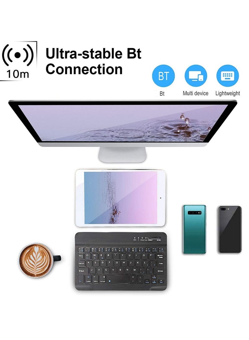 3-System Switch Multi-Language Universal Type Laptop BT Keyboard Mouse Suit  - Image 4