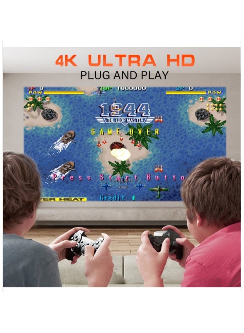 Android 11 Game Projector P30MAX Retro Video Game Consoles Dual WIFI BT5.4 1280*720P Home Cinema Outdoor Portable Projector - Image 2