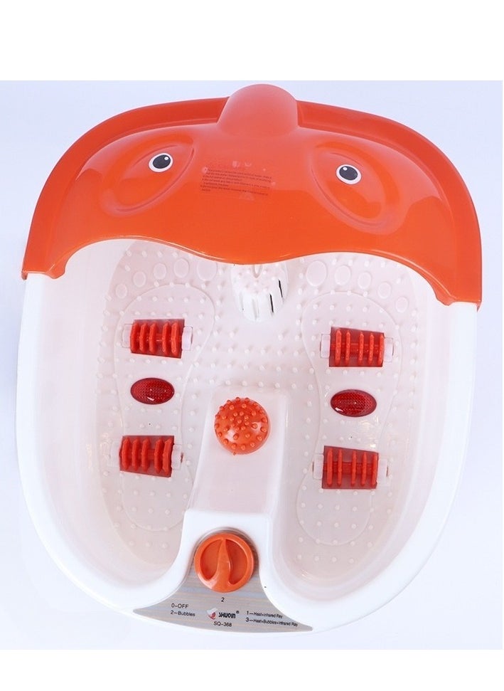 JWSISSIE Foot Spa Bath Massager Machine With Temperature Control Vibration And Bubble Jet  - Image 2