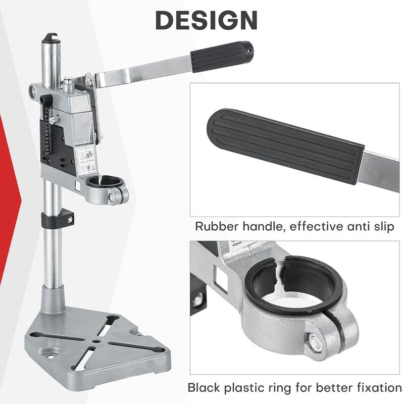 GALAXE Upgraded Drill Press Stand Tool Work station Mountable Stand for Power Drill Workbench Repair Drilling Table Tool - Image 5
