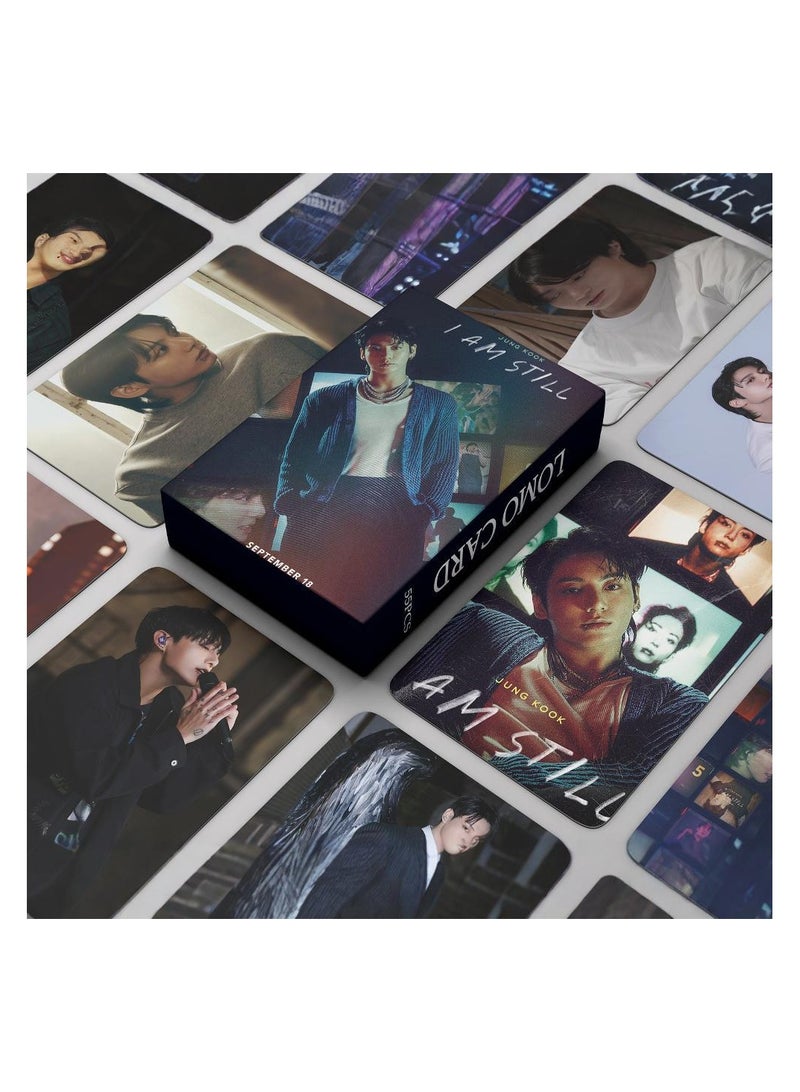 NIBEMINENT 55 Pcs Kpop JUNGKOOK I AM STILL Lomo Cards Card For Fans Collection Gifts - Image 1