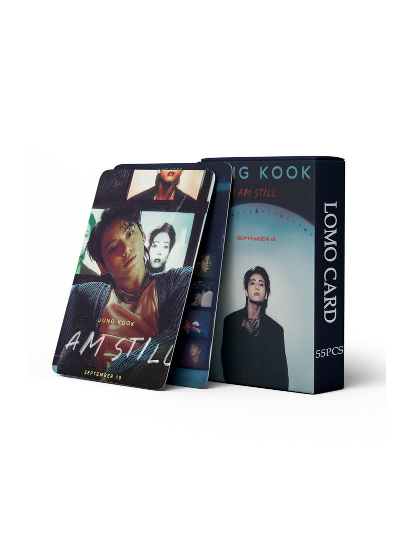 NIBEMINENT 55 Pcs Kpop JUNGKOOK I AM STILL Lomo Cards Card For Fans Collection Gifts - Image 3