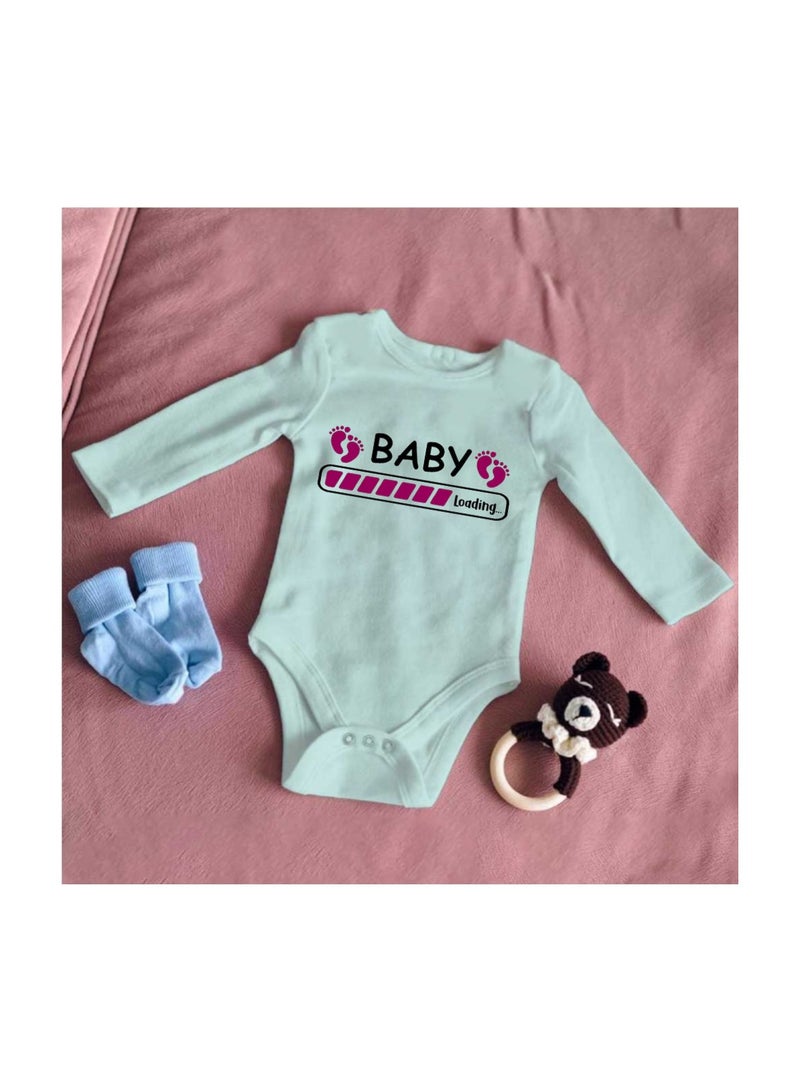 PRINTSHOP4ME Baby Romper Coming Soon Design–Soft Cotton Long Sleeve Bodysuit For Boys And Girls–Comfortable Unisex Baby Onesie For Newborns,Infants And Toddlers - Image 2
