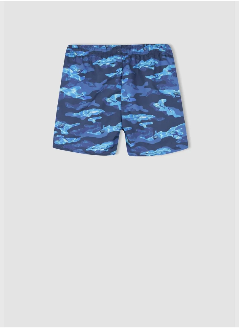 ديفاكتو Sea Print Mini Swimming Short