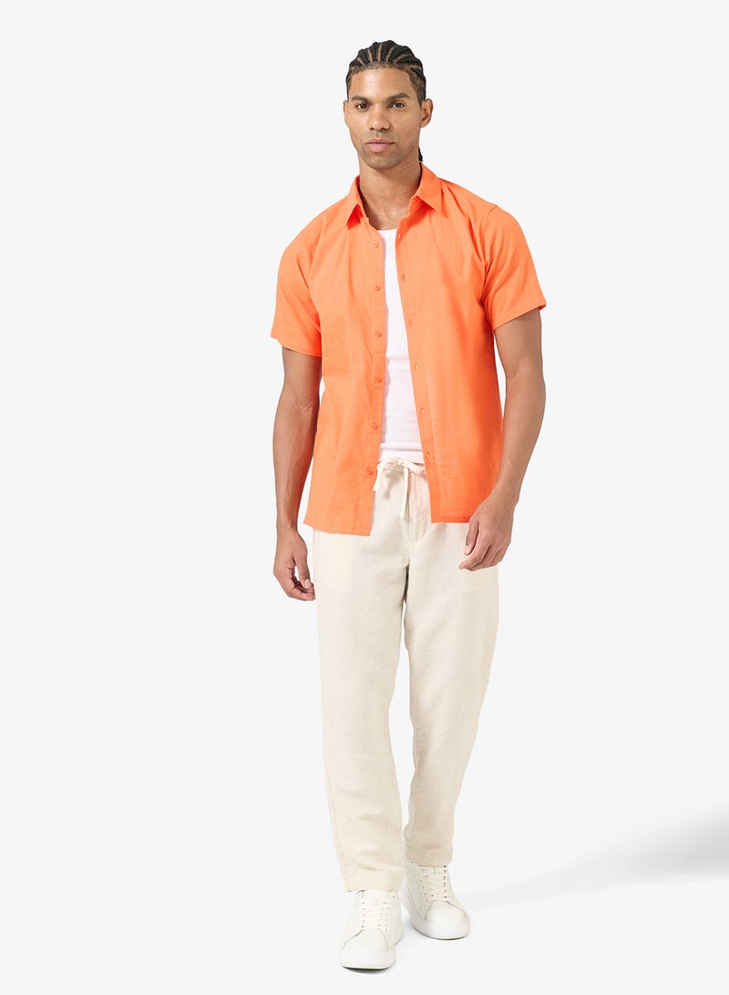 سفنتي فايف قميص كلاسيكي بقصة عادية - Image 4