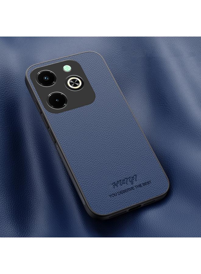 اس-توب جراب هاتف Infinix Hot 40i من HUIYI مصنوع من الجلد المغناطيسي - Image 1