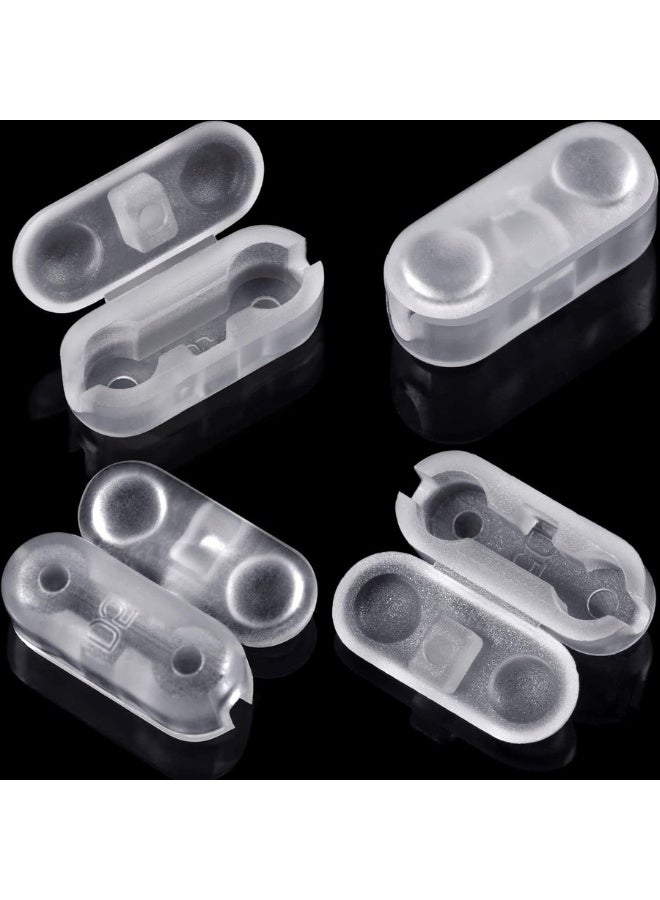 موصلات سلسلة، 20 قطعة من موصلات سلسلة الخرز البلاستيكية لستائر الأسطوانة العمودية، مشابك موصلات سلكية كروية للستائر العمودية - Image 2