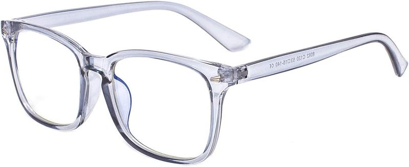 MAXJULI Blue Light Blocking Glasses,Computer Reading/Gaming/TV/Phones Glasses for Women Men(Transparent Blue) - Image 2