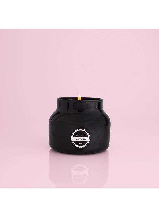 Capri Blue Volcano Scented Candles  Luxury Glass Jar Candles for Home Scented with Tropical Fruit  Sugared Citrus  Soy Wax Blend  Capri Blue Volcano  Black Color 8 oz - Image 4