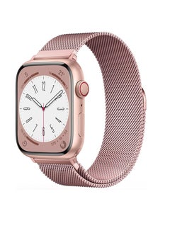 Stainless Steel Magnetic Band Compatible with Apple Watch 49mm 45mm 44mm 42mm, Adjustable Milanese Magnet Metal Strap Men Women for iWatch Series 8/7/6/5/4/3/2/1/SE/Ultra