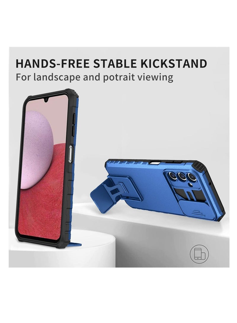 Samsung Galaxy A15 Mobile Phone Case Cover, Innovative Telescopic Bracket, Sliding Protection Camera Window, Bumper Shockproof Phone Back Cover - Image 4