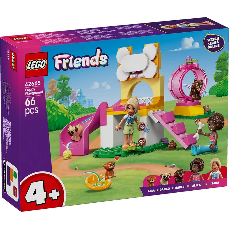 LEGO - Friends Puppy Playground 66 Pieces - 42665 - Image 1