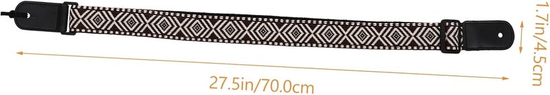 Adjustable Ukulele Strap Chic Shoulder Belt for Soprano Concert Tenor Ukuleles Easy to Attach Secure -resistant Design Instrument Accessory - Image 2