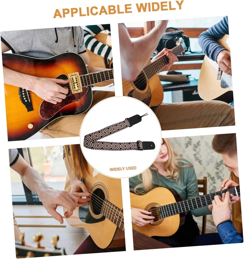 Adjustable Ukulele Strap Chic Shoulder Belt for Soprano Concert Tenor Ukuleles Easy to Attach Secure -resistant Design Instrument Accessory - Image 5