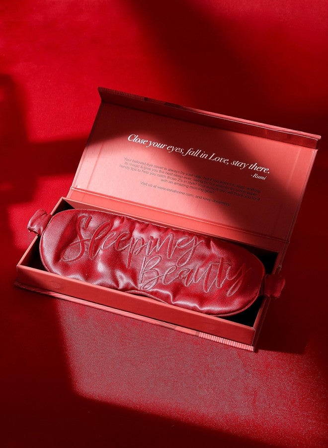 ESNA HOME Luxury Silk Sleep Mask Gift Set 22-Momme Mulberry Silk Eye Mask Ultra Comfort Perfect Present for Her Luxury Christmas for Women Comfortable Blindfold Eyeshade for Night Sleep - Image 2