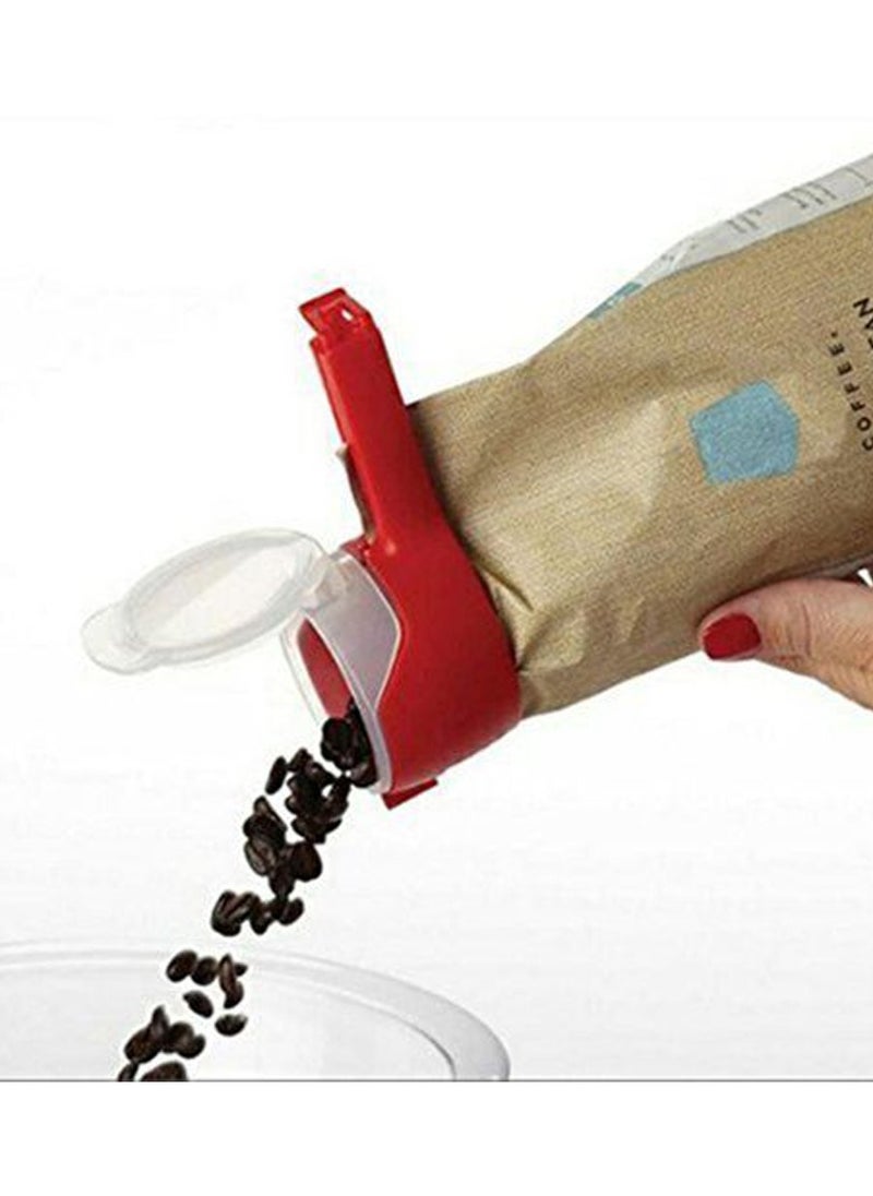 Generic - Sealing Pour Food Clip Sealing Pour Food Clip Snack Bag Granule Sealing Clip 2 Pcs - Image 1