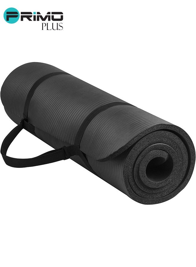 PRIMO PLUS Tear-Resistant Exercise Mat With Carrying Strap - Image 1