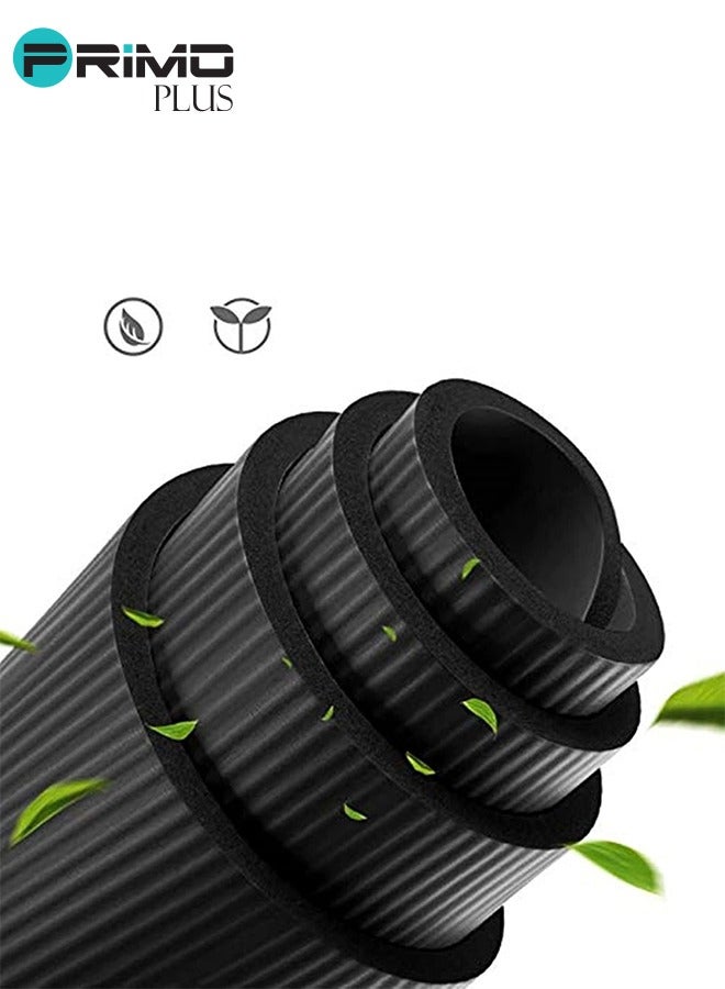 PRIMO PLUS Tear-Resistant Exercise Mat With Carrying Strap - Image 4