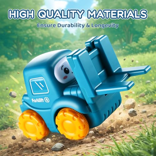 bessome Big Cartoon Truck Car Toys for 1 Year Old Boy with PlaymatStorage BagBaby and Toddler Toys 1218 Months Age 121st Birthday Gift for Baby Toys 1 Year Old - Image 5