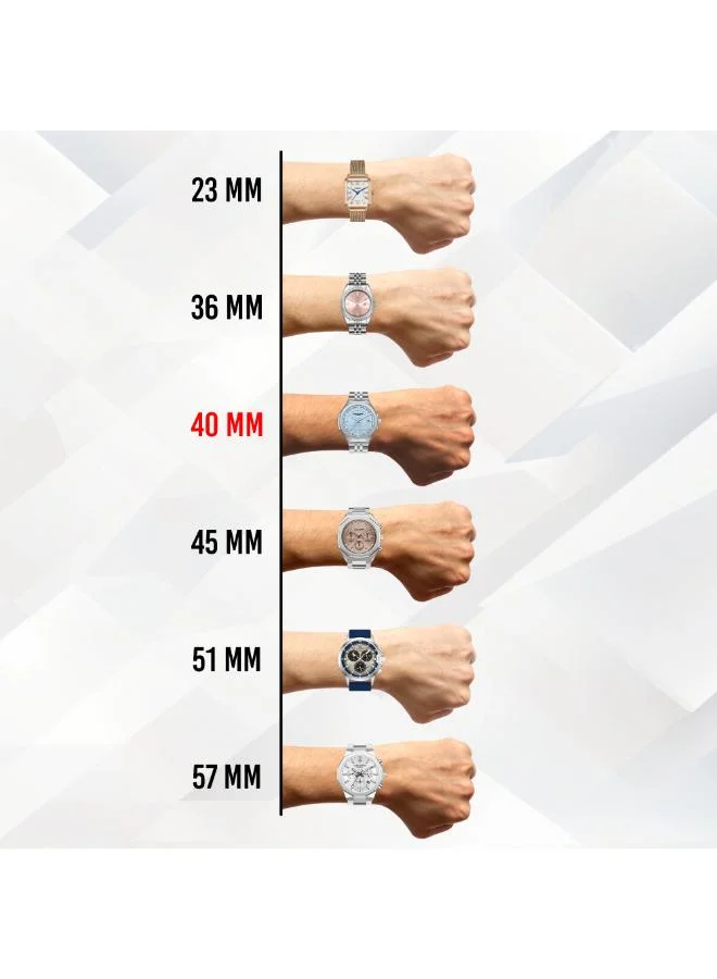 Lee Cooper  Men's Metal DATE Watch LC08395.300 - 42.5 mm for Men | Best Price UAE