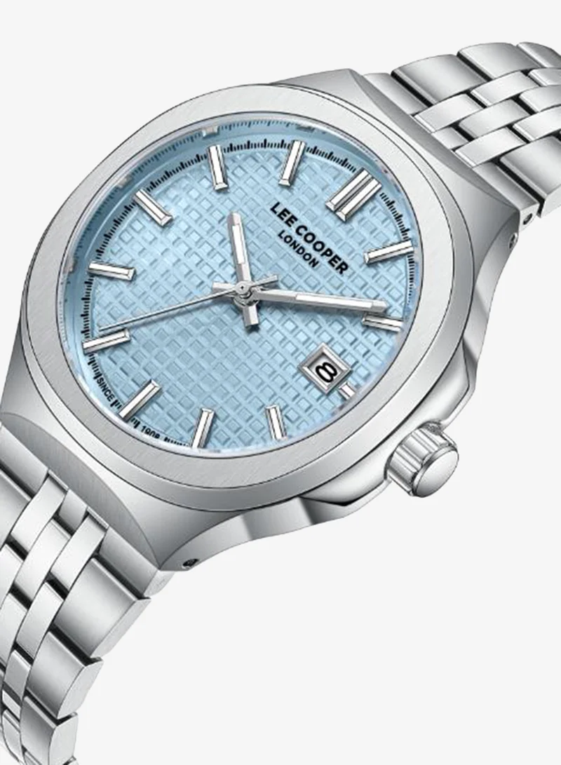 لي كوبر Men's Metal DATE Watch LC08395.300 - 42.5 mm