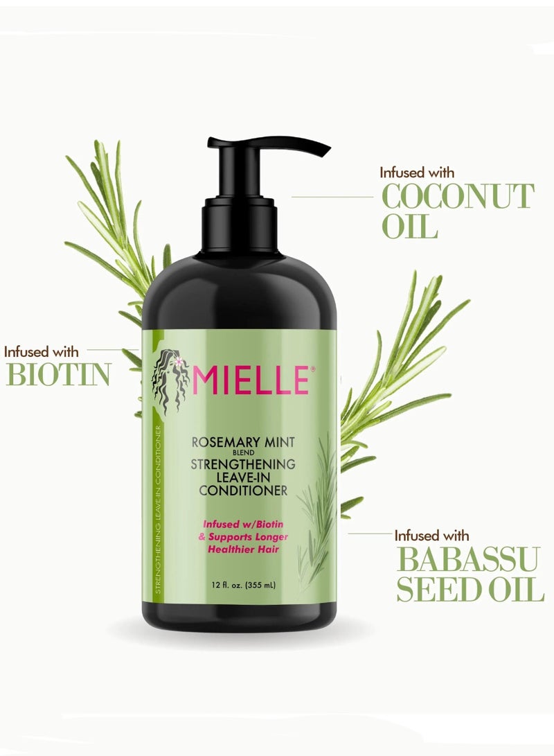 mella Rosemary Mint Strengthening Leave-In Conditioner - Image 2