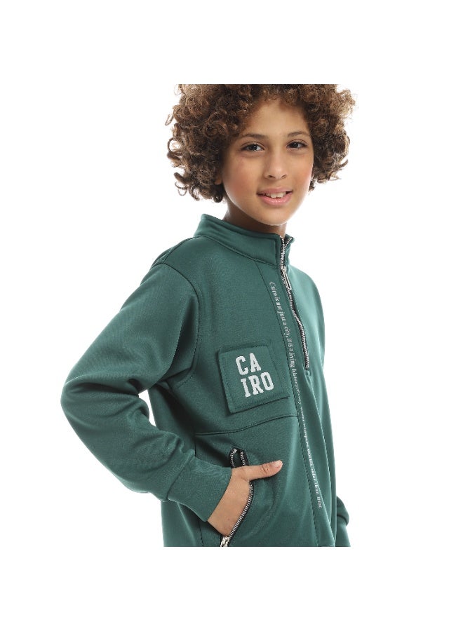 سيزار ترنج أولادي شتوي ضهر قطيفة من الداخل وسستة علي الصدر - Image 5