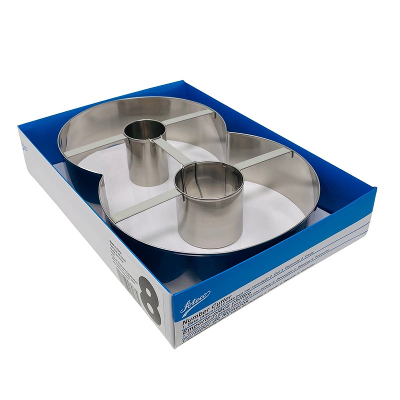 قاطع كعكة رقم 8 كبير جداً من أتيكو