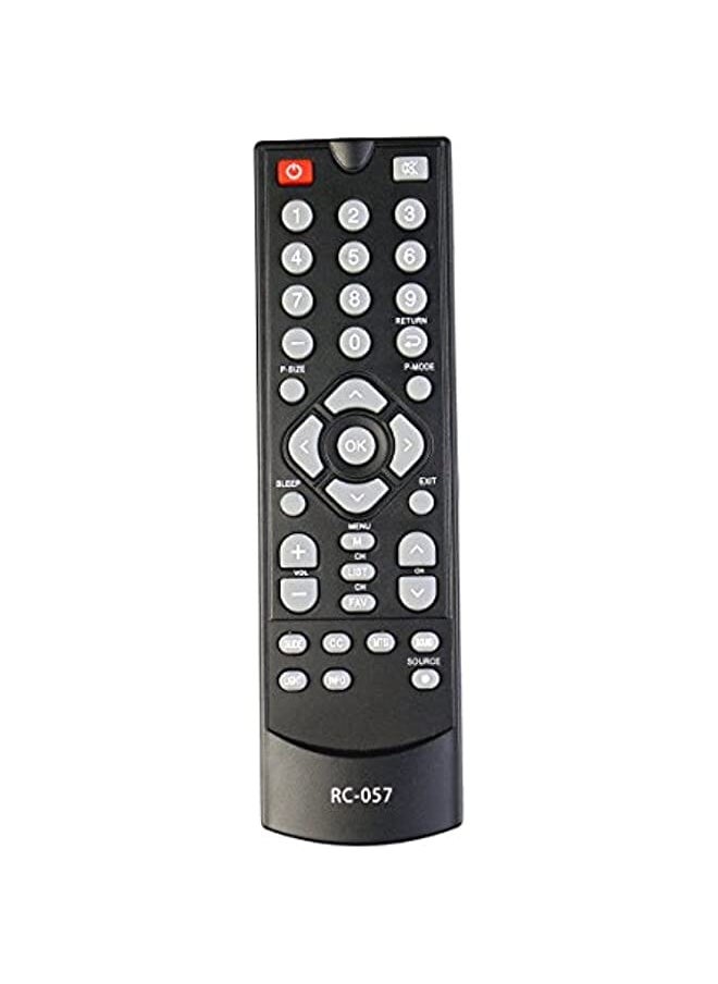 Zaboon - RC-057 Replaced Remote Control fit for COBY TV TFTV1925 TFTV2225 LEDTV1935 LEDTV2326 LEDTV3226 LEDTV5536 LEDVD1596 TFTV2425 TFTV4028 TFTV3229 LEDTV1926 - Image 1