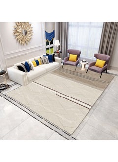 Sharpdo Modern Area Rugs Simple Short Pile Carpet Living Room Bedroom Rug Anti Slip Floor Carpet Home Decor 200*300CM  - Image 1