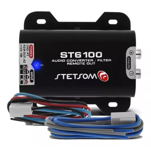 Stetsom ST61003in1 Product Car Audio Converter Wire to RCA Noise Filter and Remote Output Activated by Sound for Original Factory Radio Player - Image 3