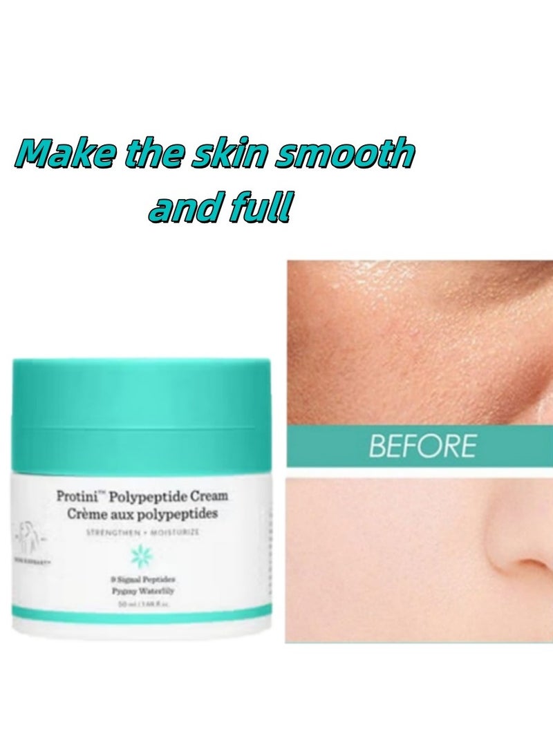 Drunk Elephant Protini Polypeptide Cream – Dermatologist-Tested Anti-Wrinkle Moisturizer for Smooth, Plump Skin - Image 1