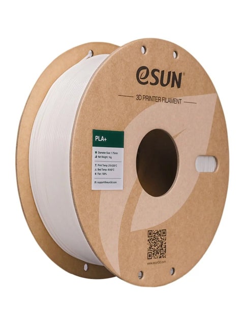 eSUN PLA+ HS High Speed 3D Print Filament 1.75mm 1kg,white