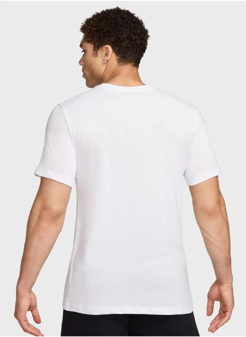 نايكي Dri-Fit Gym T-Shirt