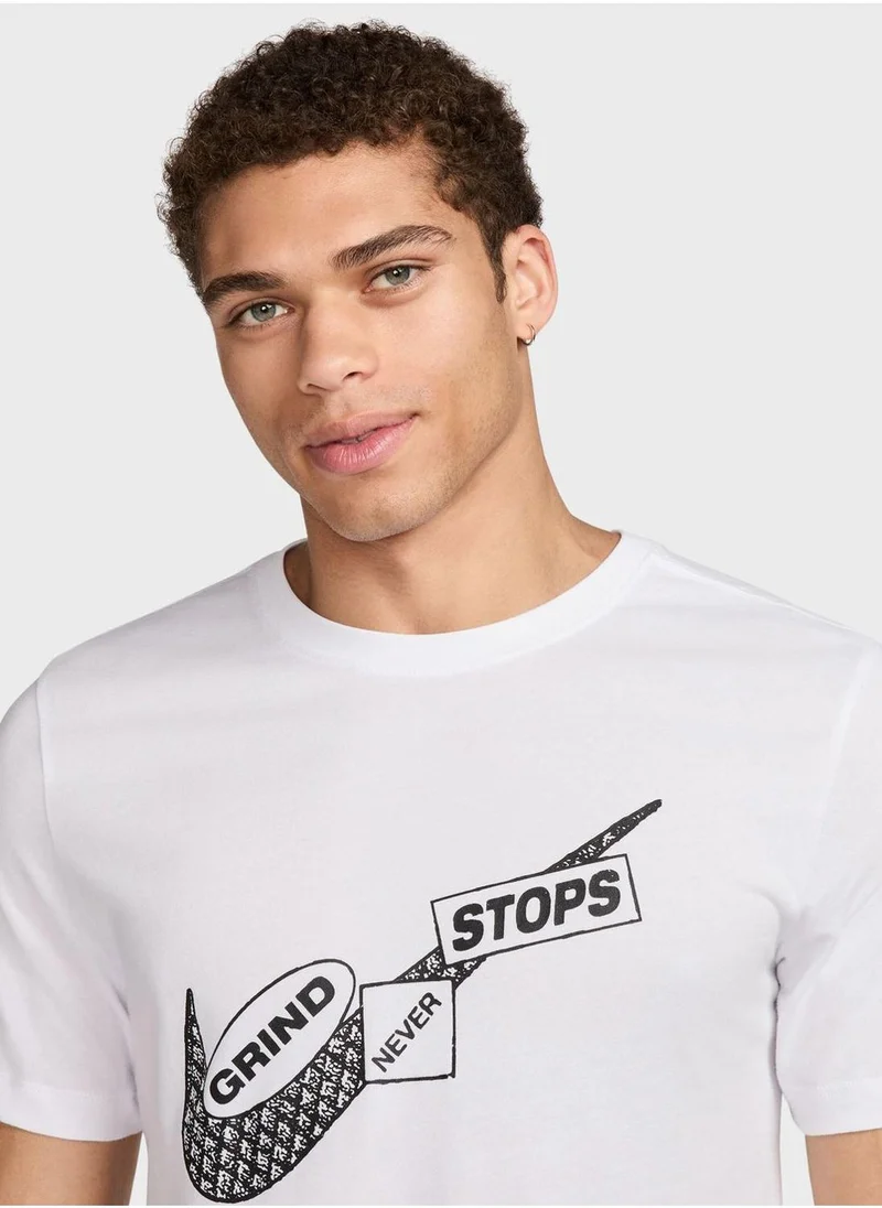 نايكي Dri-Fit Gym T-Shirt