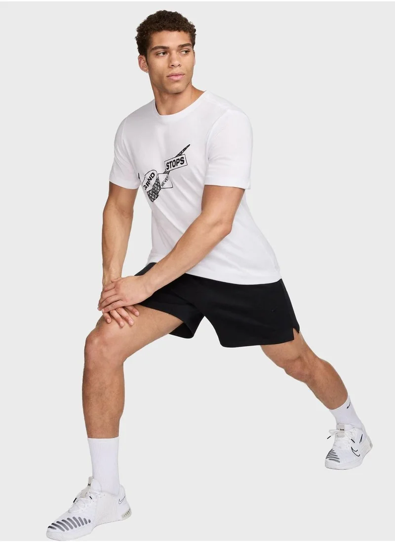 نايكي Dri-Fit Gym T-Shirt