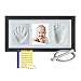 SUNNE Baby Handprint Footprint Keepsake, Non-Toxic Clay Photo Frame Registry Kit for Wall Mount & Desktop Mount Decor, - Image 2
