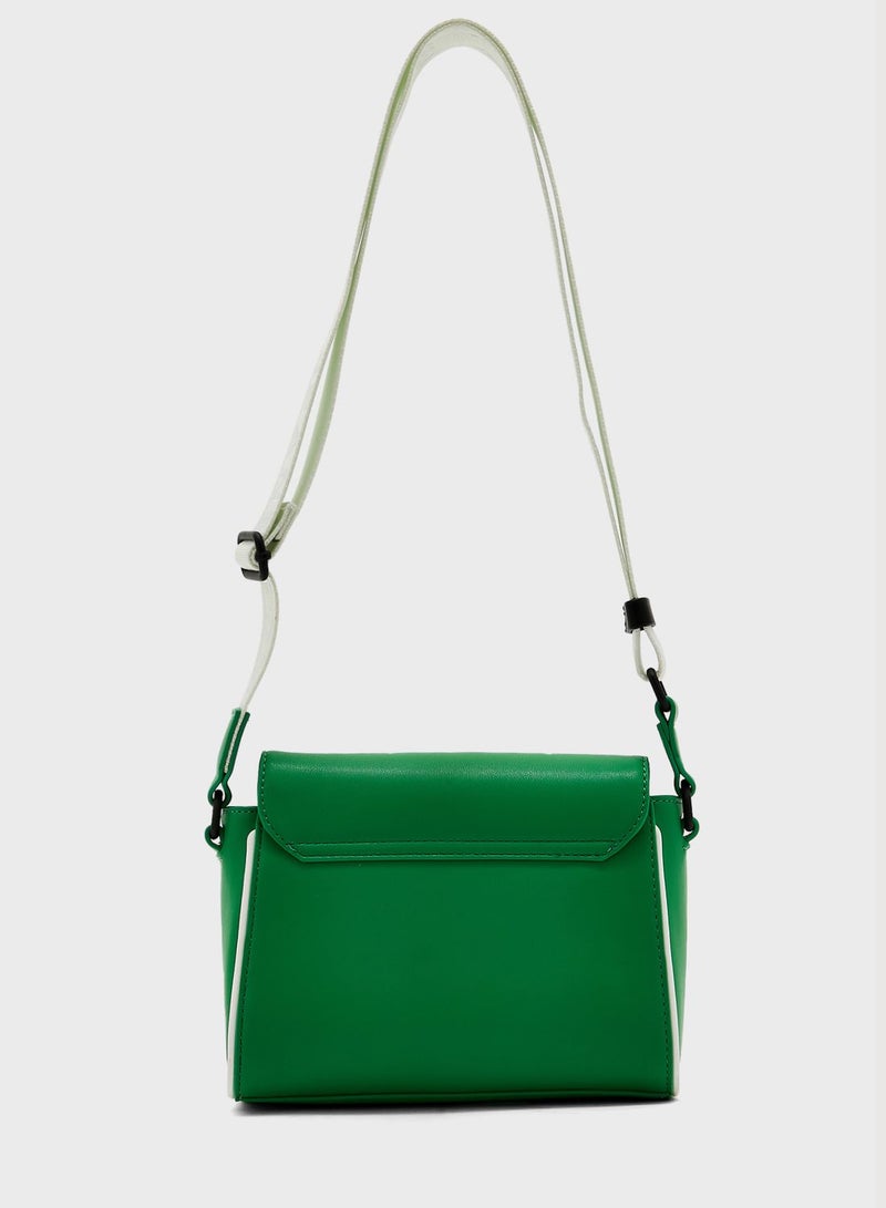 Stadium Prep Flap Over Crossbody Bag