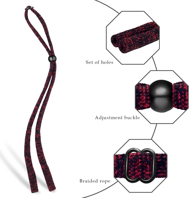 VOOGLASS Glasses Strap(6 PCS) Sports Eyeglass Strap,Adjustable Sunglasses Lanyard Neck Holders Cord Retainer for Men Women - Image 5