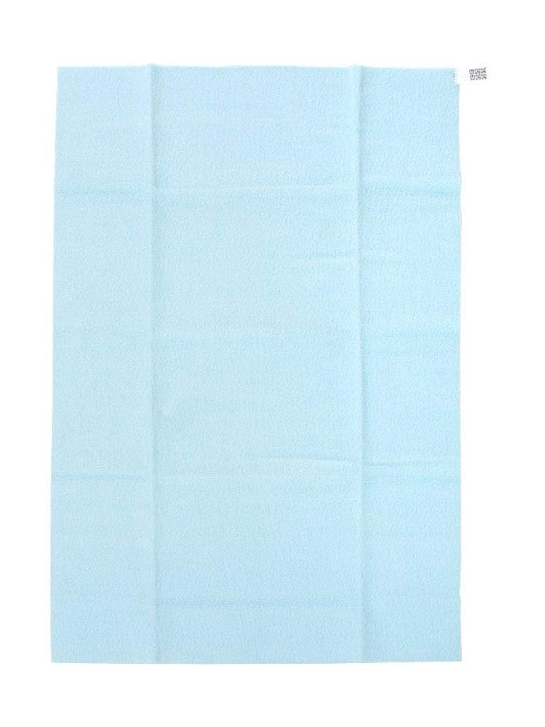 Mee Mee Total Dry & Breathable Mattress Protector Sheet: Cotton Soft, Fast-Drying & Extra Absorbent Sheet for Overnight Protection | 0-24 Months | Large (100x140cm) | Blue | - Image 4