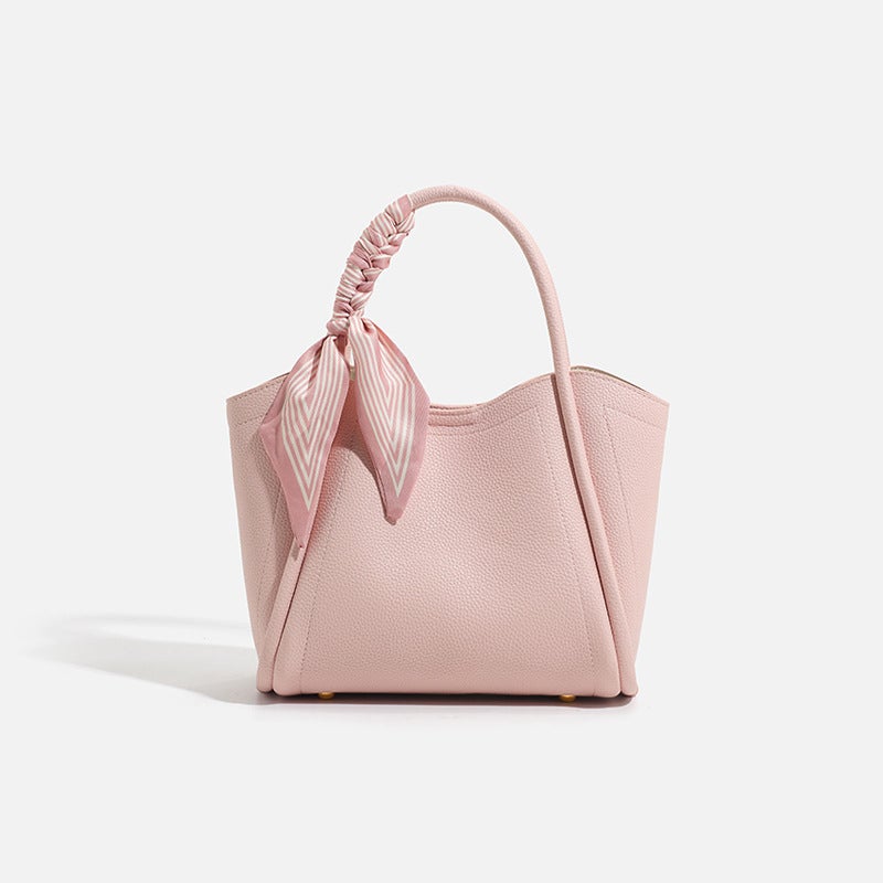 Gushu Bag Women'S Genuine Leather Vegetable Basket Bucket Bag High-End Commuter Satchel Shoulder Crossbody Bag Trendy - Image 2