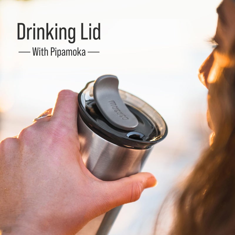 WACACO WACACO Drinking Lid, Replacement Spill-Proof Cup Lid Compatible with Pipamoka, Cuppamoka and Octaroma, Black  - Image 5