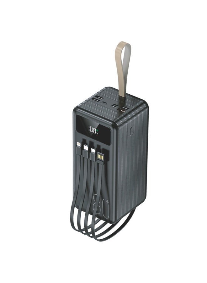 Torima باور بنك TORİMA TRM-1080 بسعة 80000 ملّي أمبير – أسود - Image 1