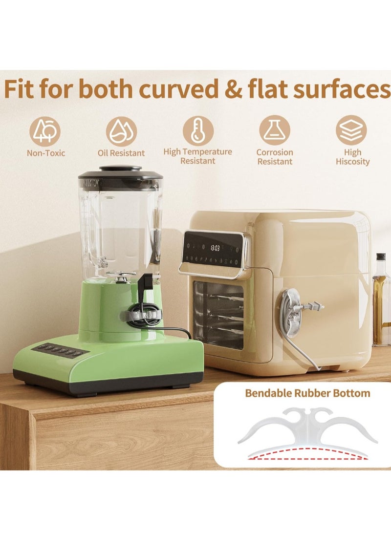 3PCS Cord Organizer for Appliances, Upgraded Kitchen Appliance Cord Wrap, Cord Holder Stick on Pressure Cooker, Coffee Maker, Air Fryer and Blender(1 Clean + 2 Green) - Image 5